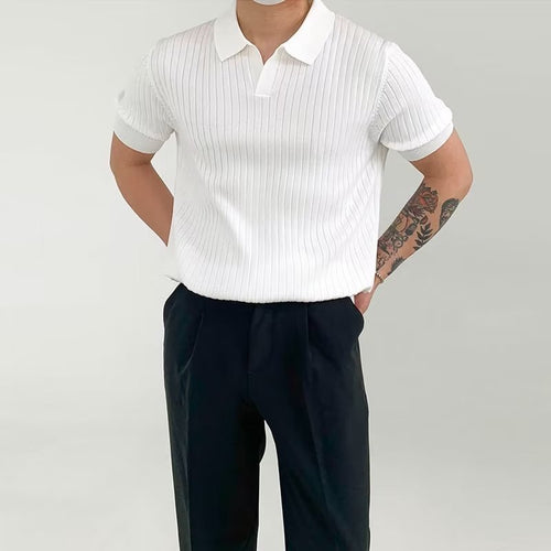 Polo clásico de hombre con cuello