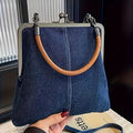 Bolso de hombro tipo de estilo denim
