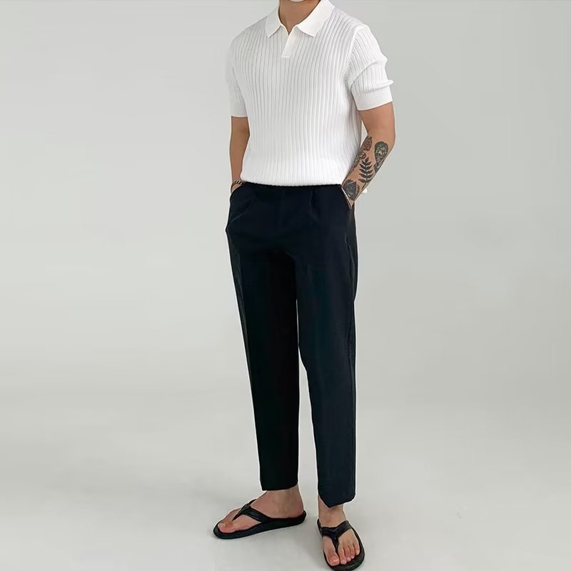 Polo clásico de hombre con cuello