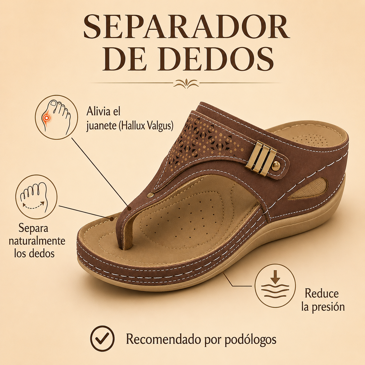 Sandalias Cádiz: comodidad y estilo para el día a día.