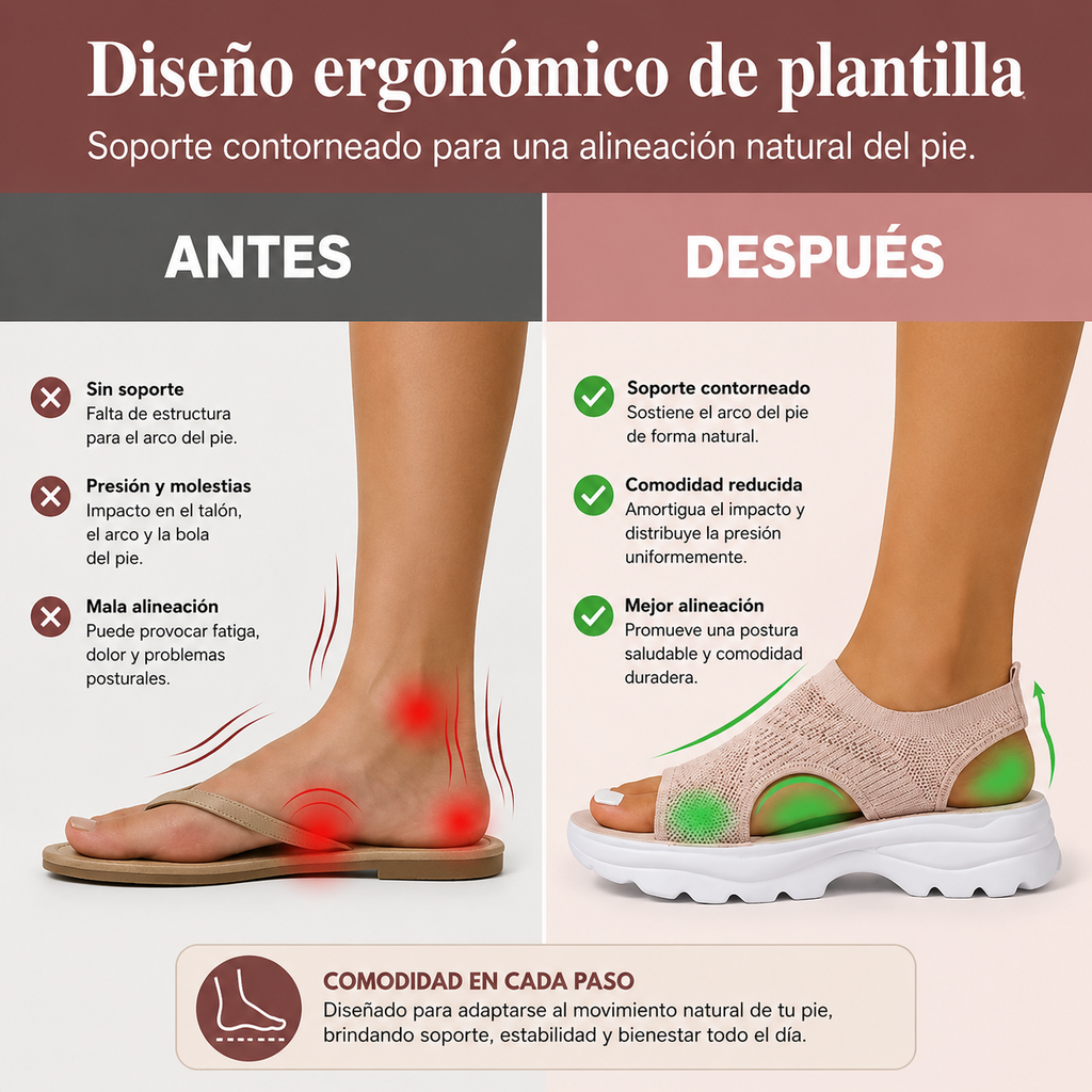 Sandalias de plataforma transpirables hechas de malla