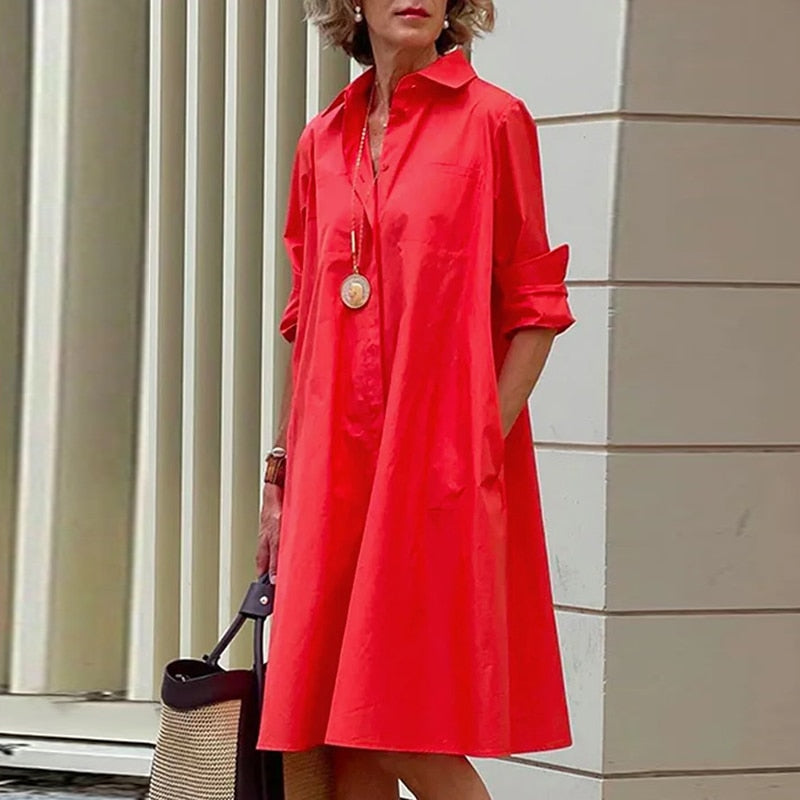 Vestido de verano liso