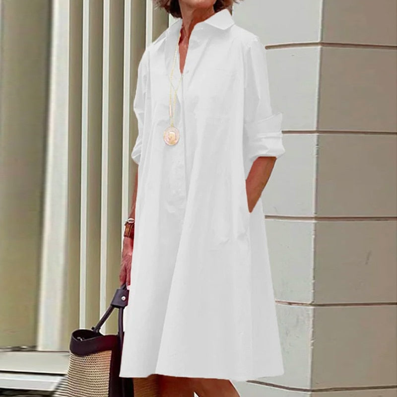 Vestido de verano liso