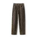 Vaqueros con estampado de leopardo