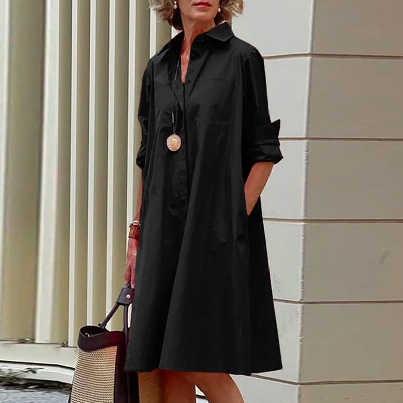 Vestido de verano liso