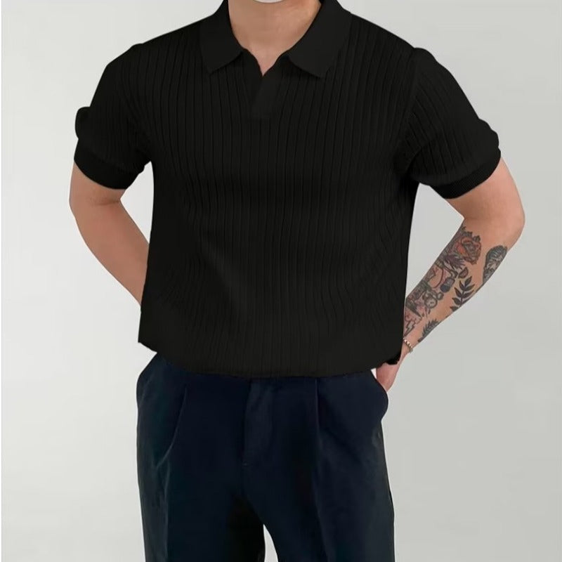 Polo clásico de hombre con cuello