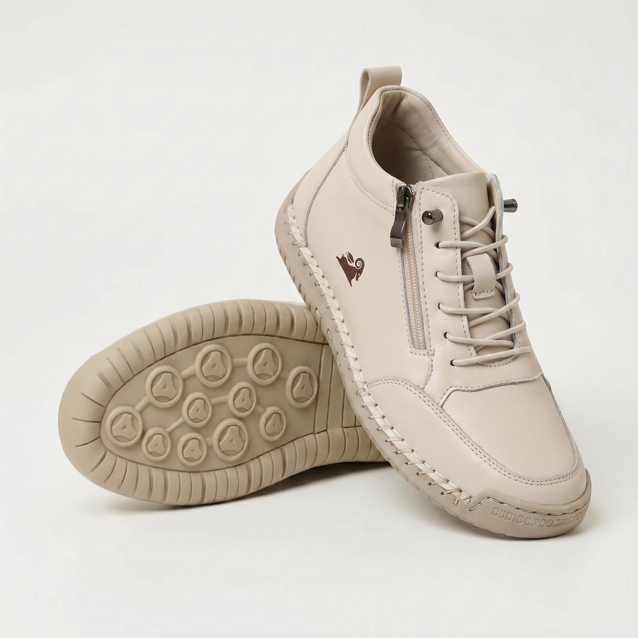 Mila: cómodas zapatillas ortopédicas con cremallera