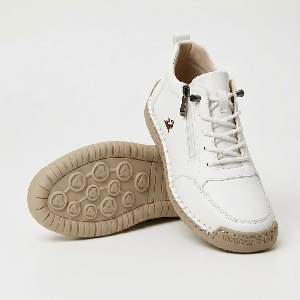 Mila: cómodas zapatillas ortopédicas con cremallera