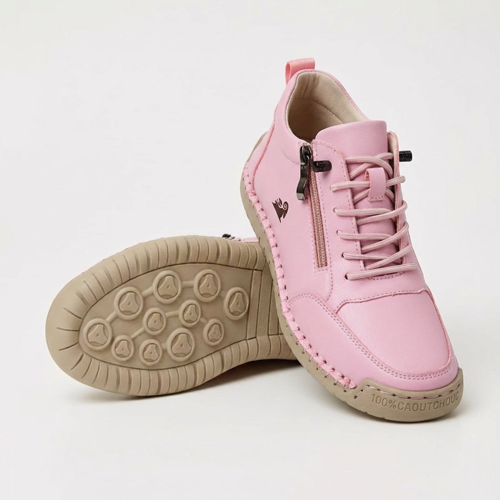 Mila: cómodas zapatillas ortopédicas con cremallera