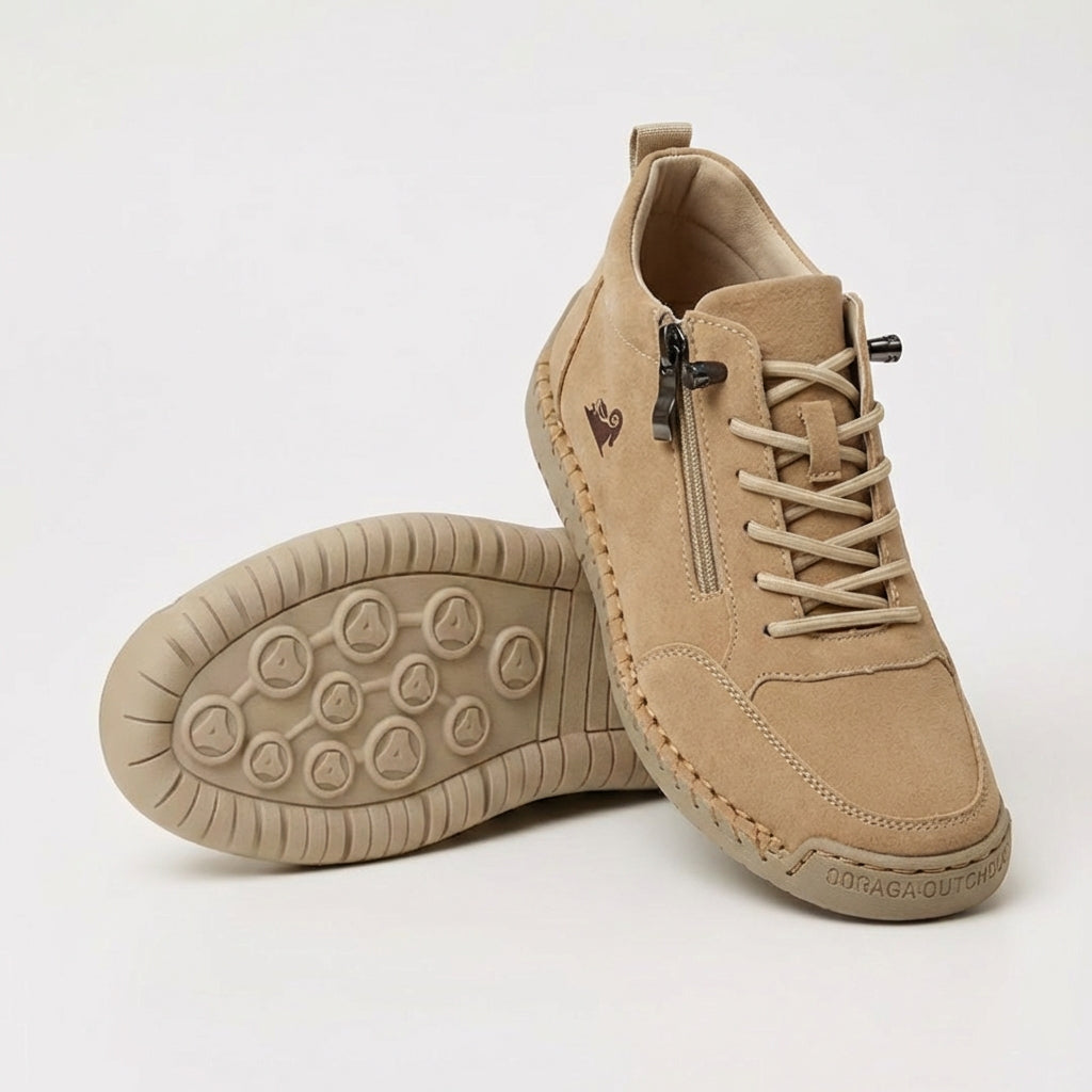 Mila: cómodas zapatillas ortopédicas con cremallera