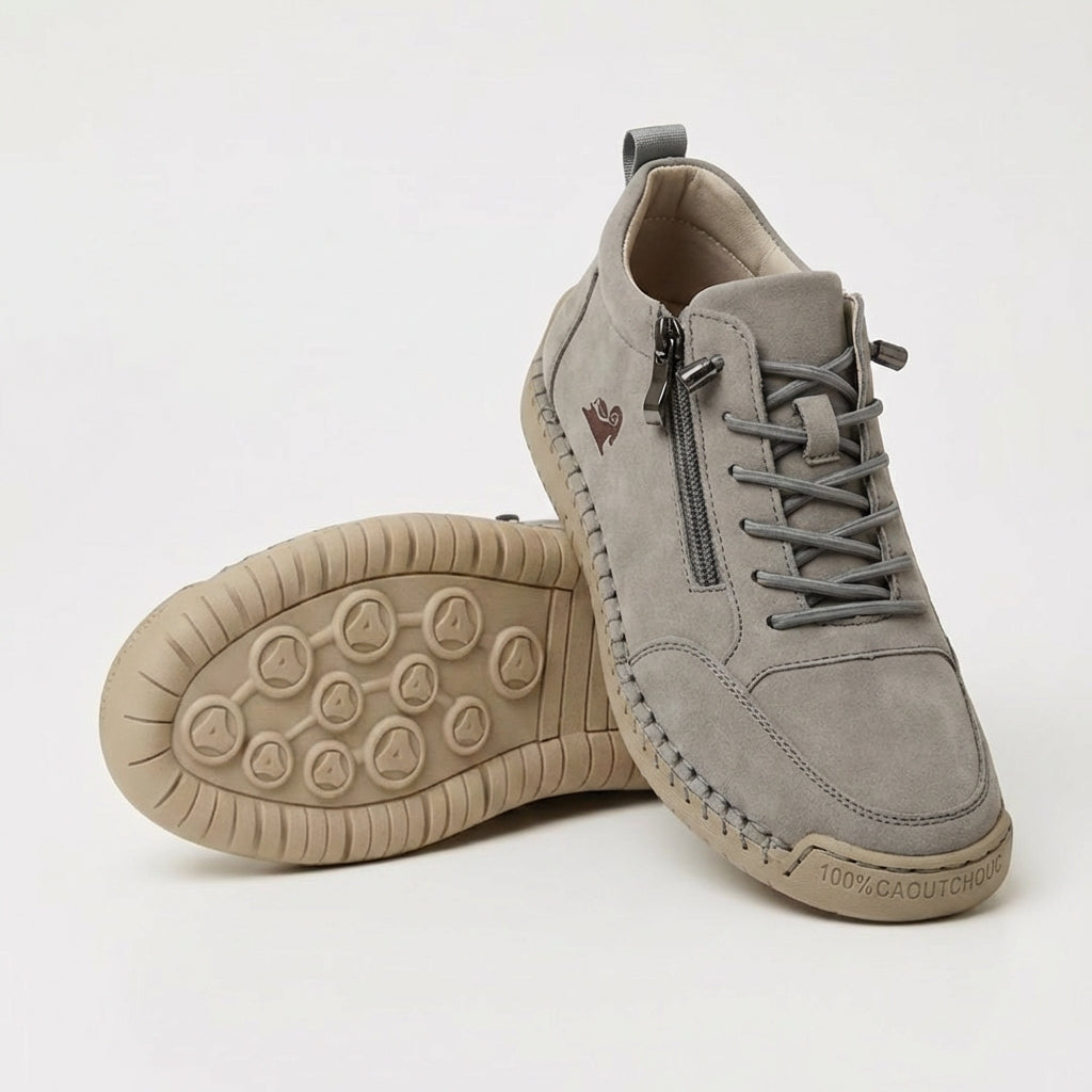 Mila: cómodas zapatillas ortopédicas con cremallera