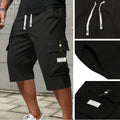 Pantalones cargo casuales con cordón ajustable
